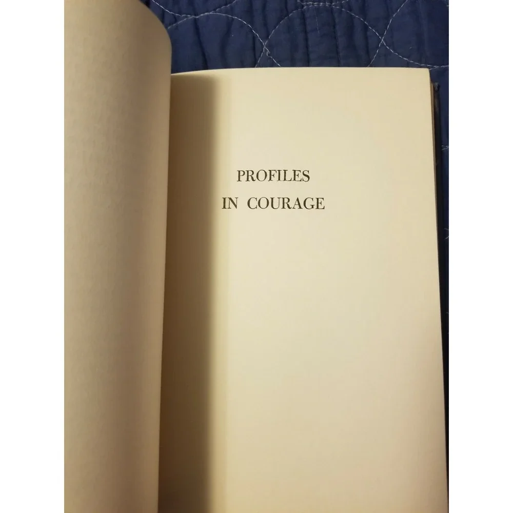 Profiles In Courage by John F. Kennedy Book -  1961